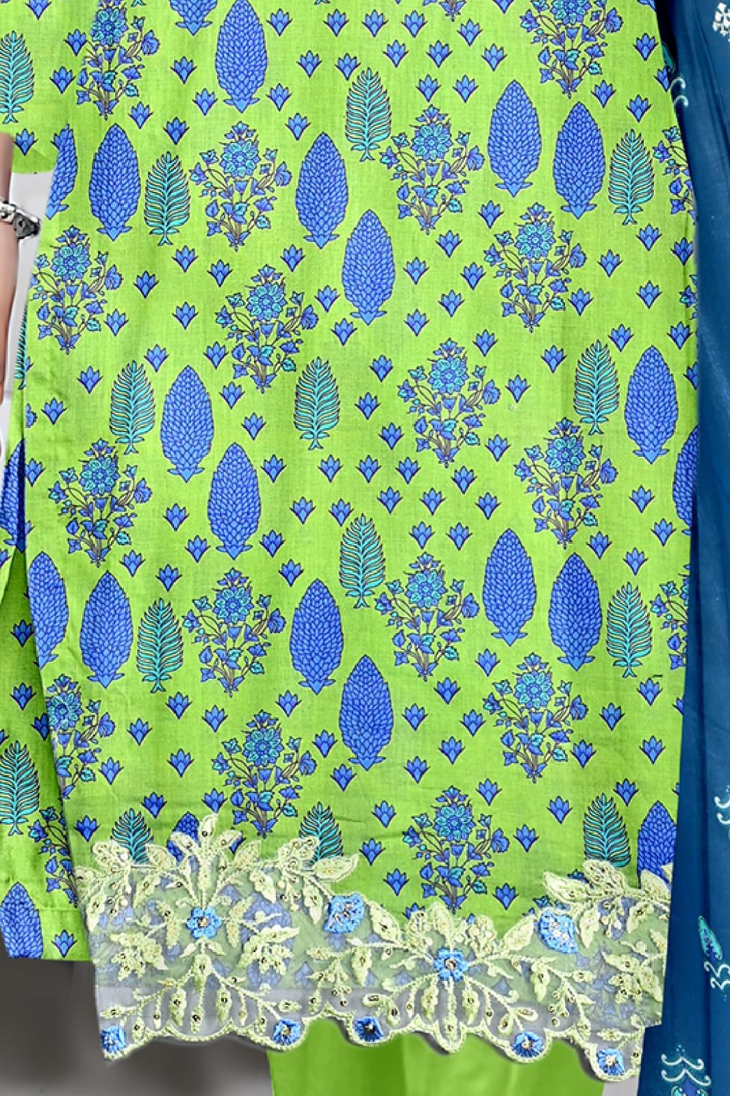 Seraphic Neno Kari Lawn with Katwork Dupatta – Design 3