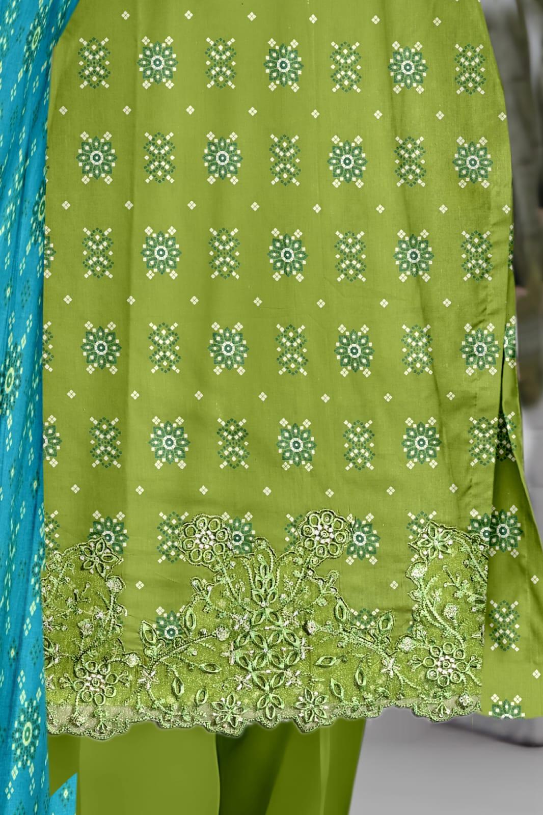 Seraphic Neno Kari Lawn with Katwork Dupatta – Design 5