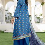 Seraphic Neno Kari Lawn with Katwork Dupatta – Design 9