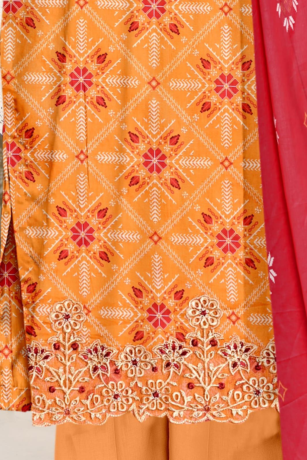 Seraphic Neno Kari Lawn with Katwork Dupatta – Design 10