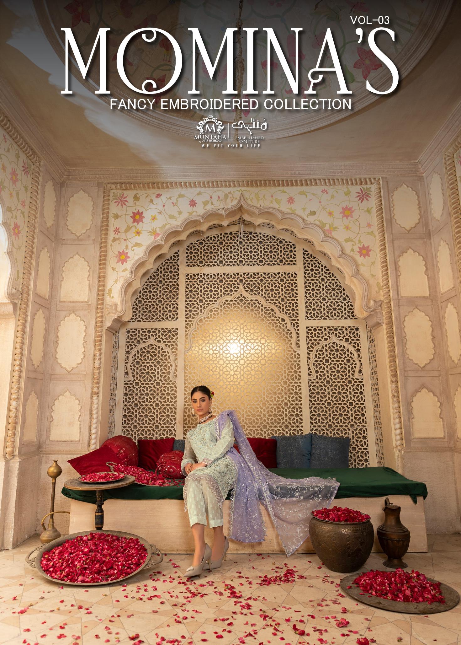 Momina's White DESIGN-02 Vol-03