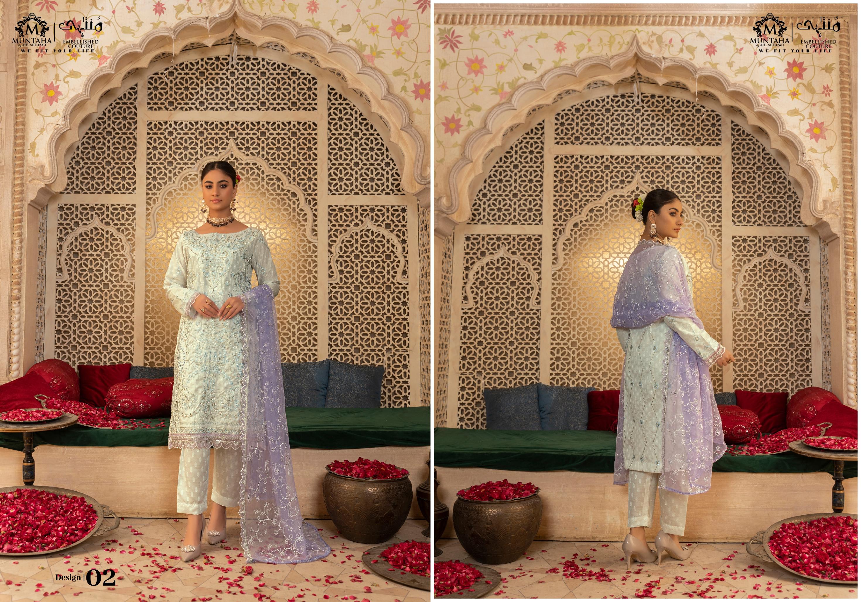 Momina's White DESIGN-02 Vol-03