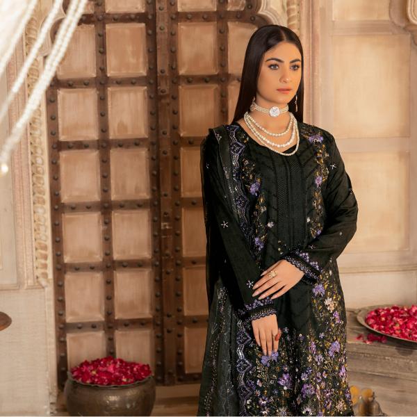 Momina's Black Design 02 Vol-03