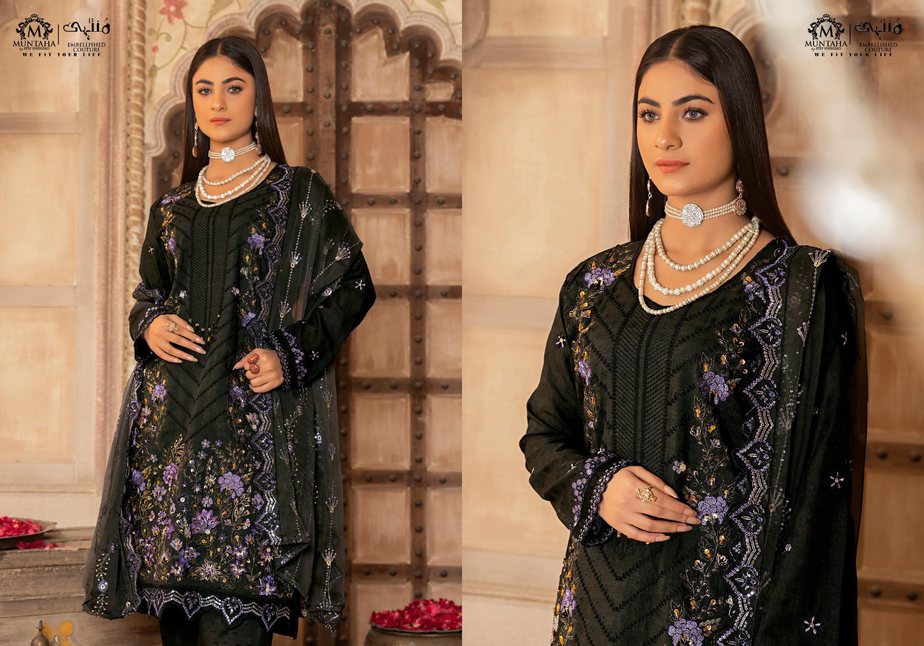 Momina's Black Design 02 Vol-03