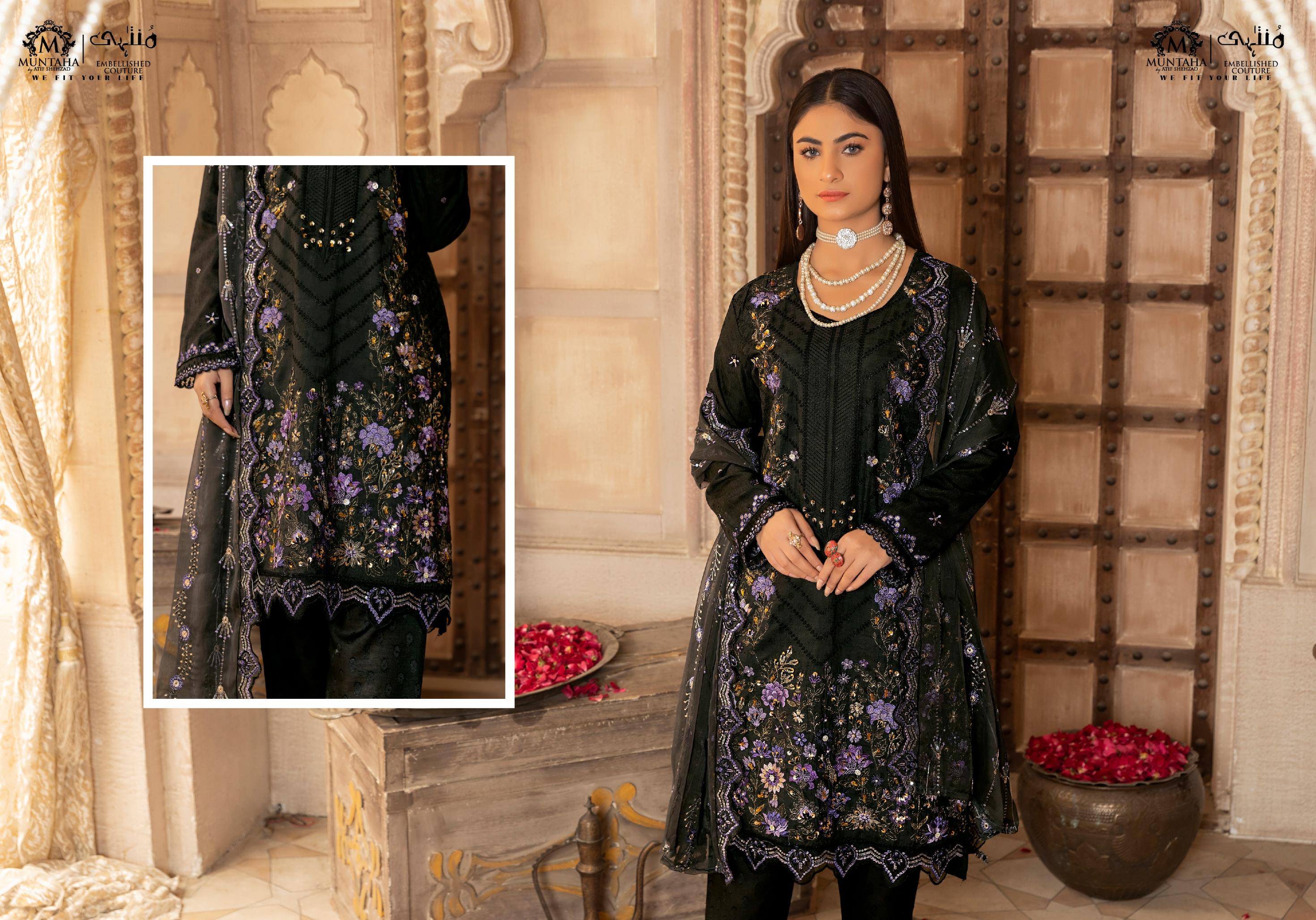Momina's Black Design 02 Vol-03