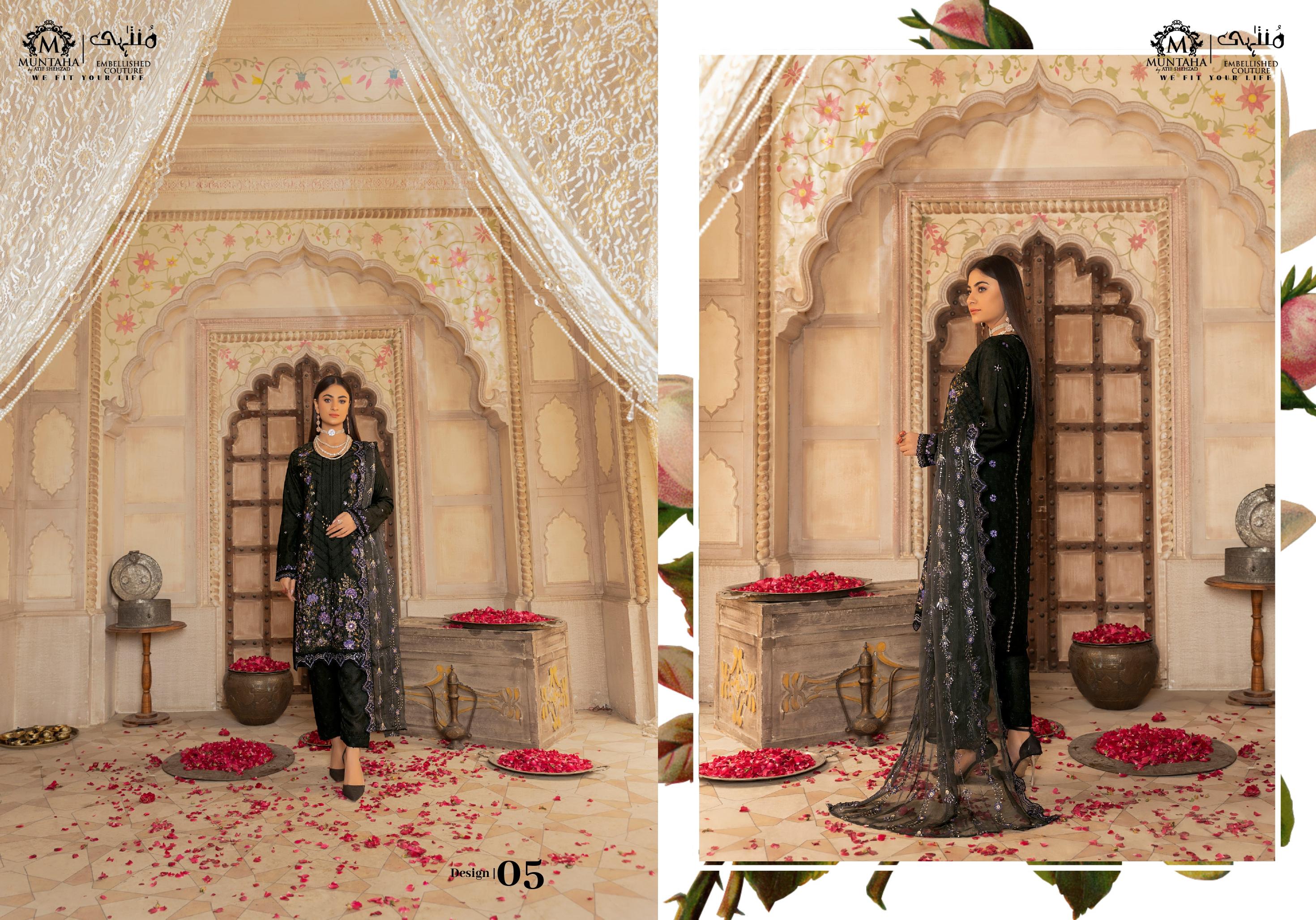 Momina's Black Design 02 Vol-03