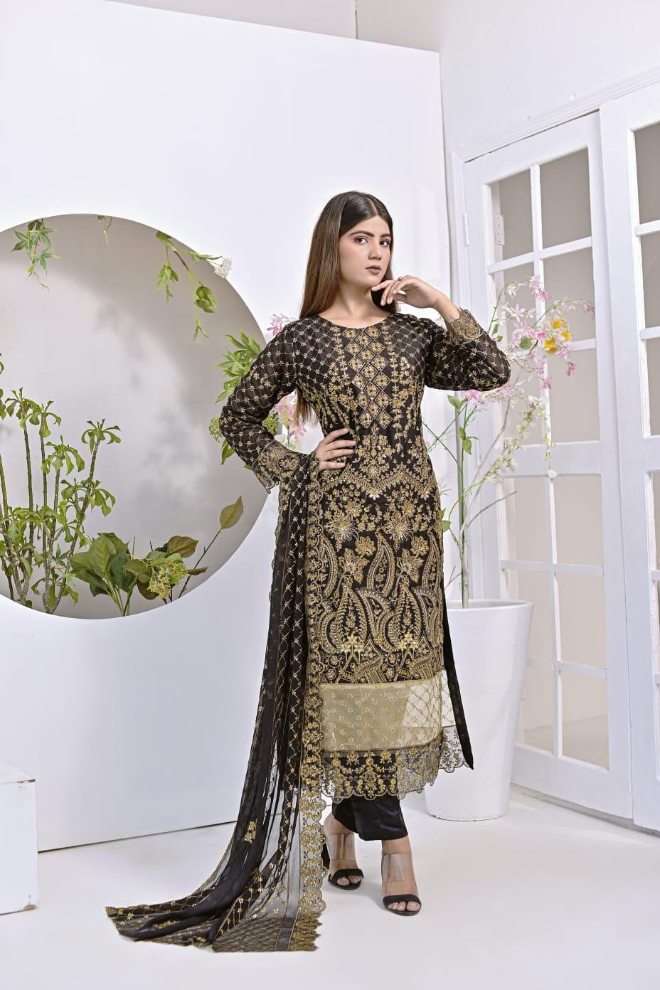 Jag Mag Chiffon Black