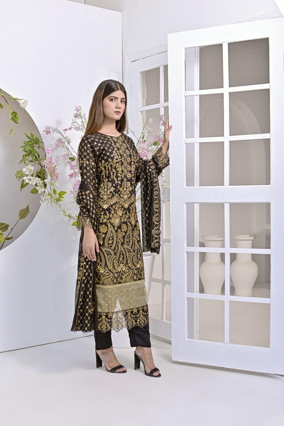 Jag Mag Chiffon Black