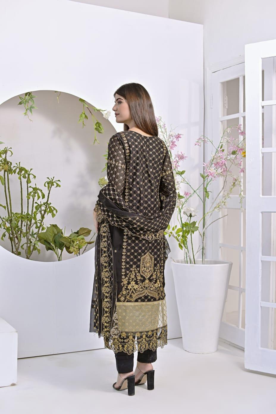 Jag Mag Chiffon Black