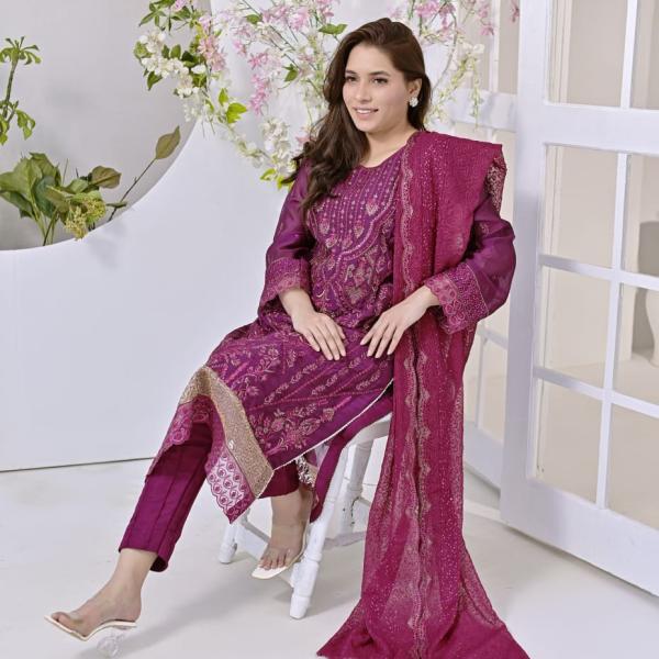 Jag Mag Chiffon Purple