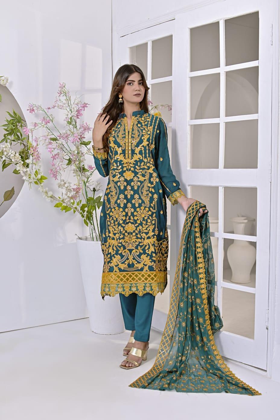 Jag Mag Chiffon Green